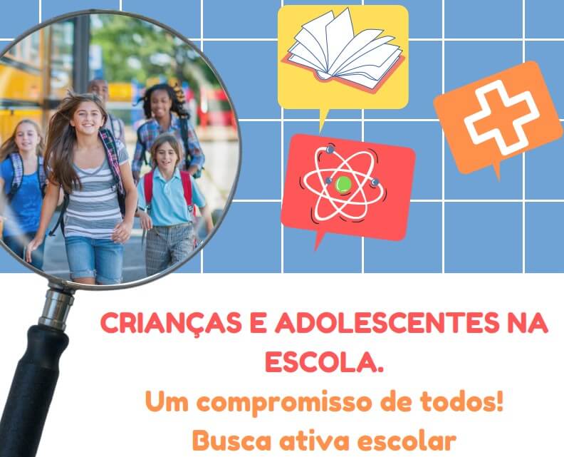 Escola: Lugar de criança e adolescente!